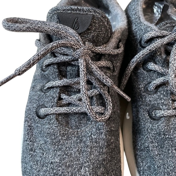 Allbirds Men's Wool Runners Natural Grey/Grey Sole Comfort Shoes Size 10 Mens - Picture 4 of 13